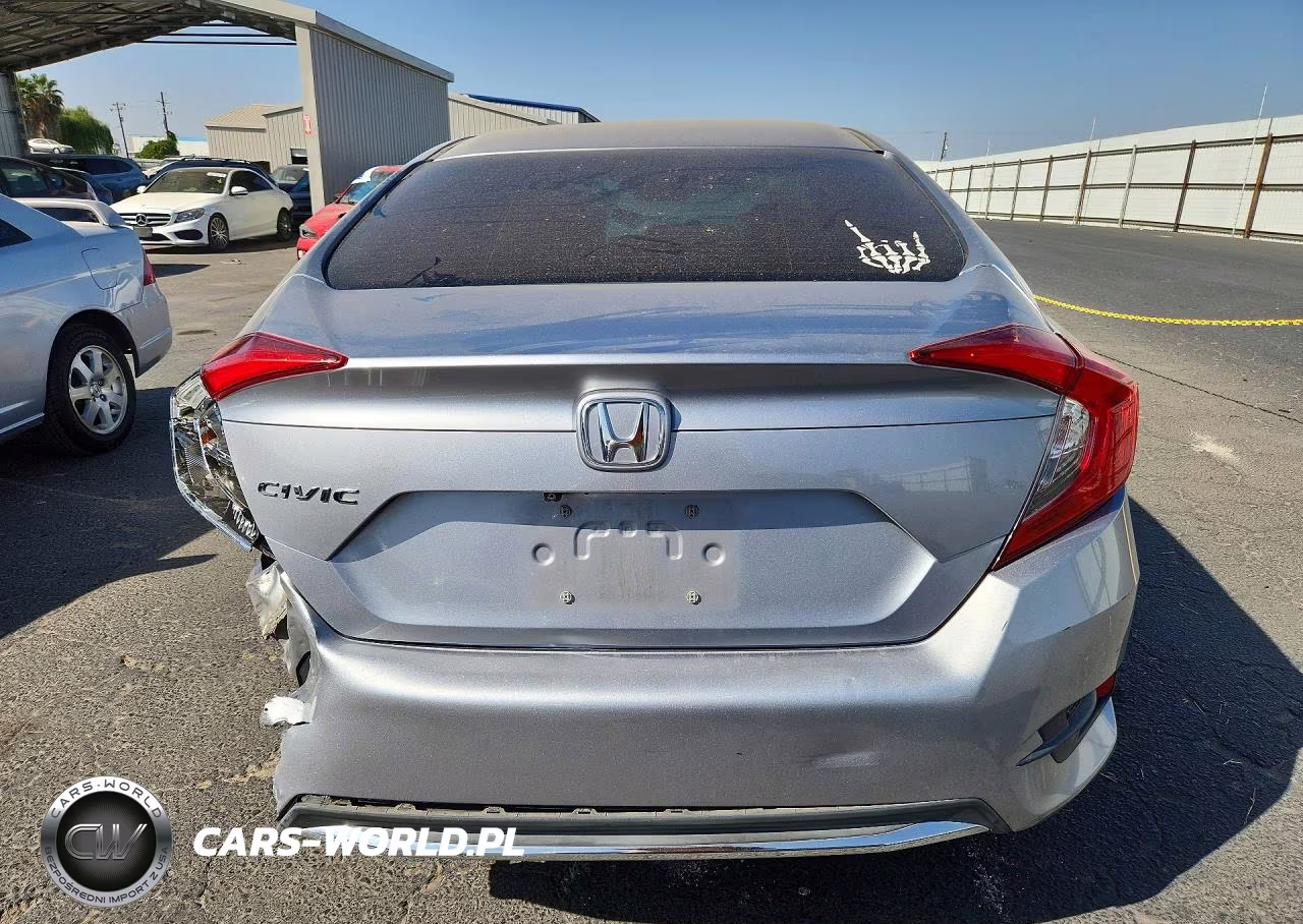 2019 Honda Civic Lx VIN:19XFC2F66KE208208 - 6
