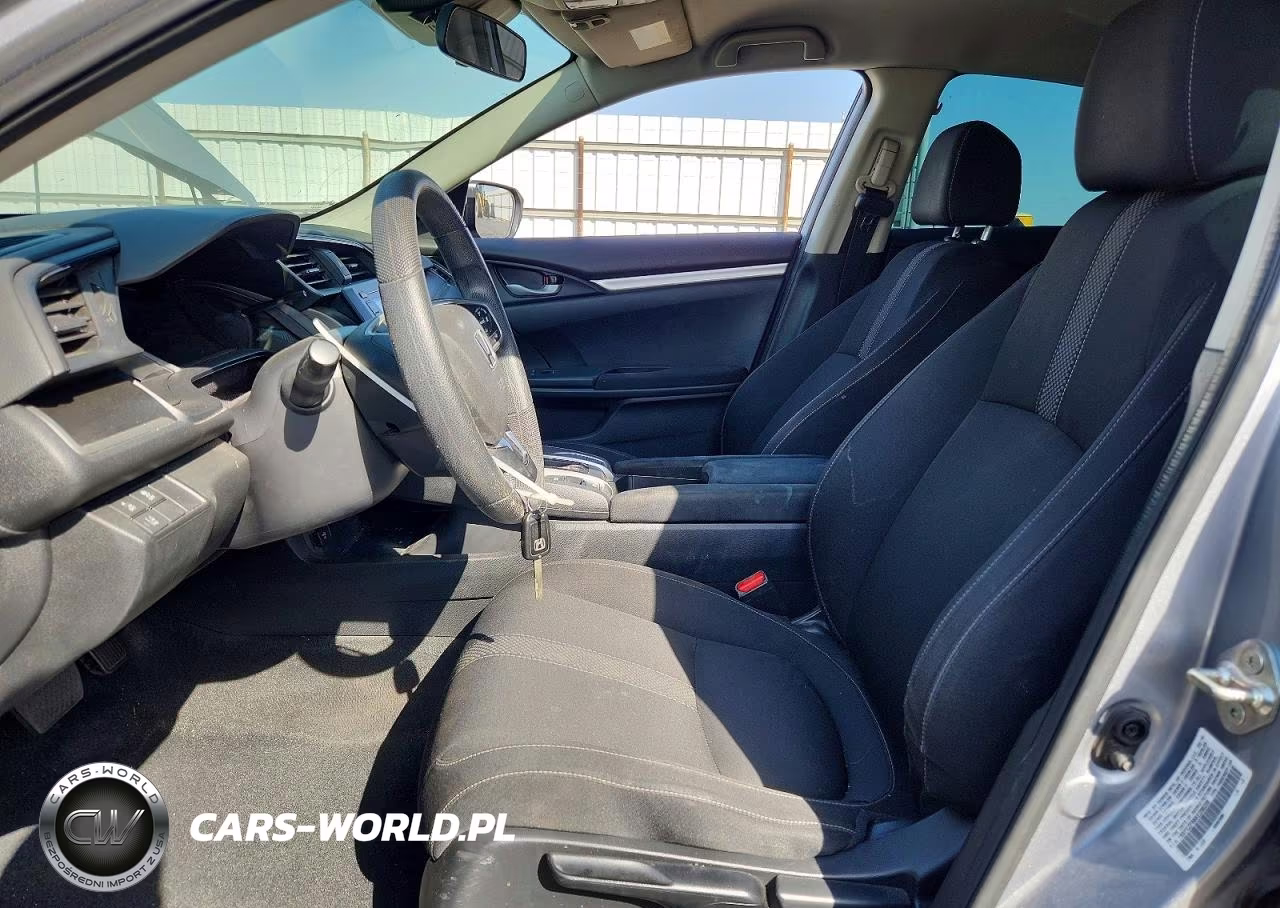 2019 Honda Civic Lx VIN:19XFC2F66KE208208 - 7