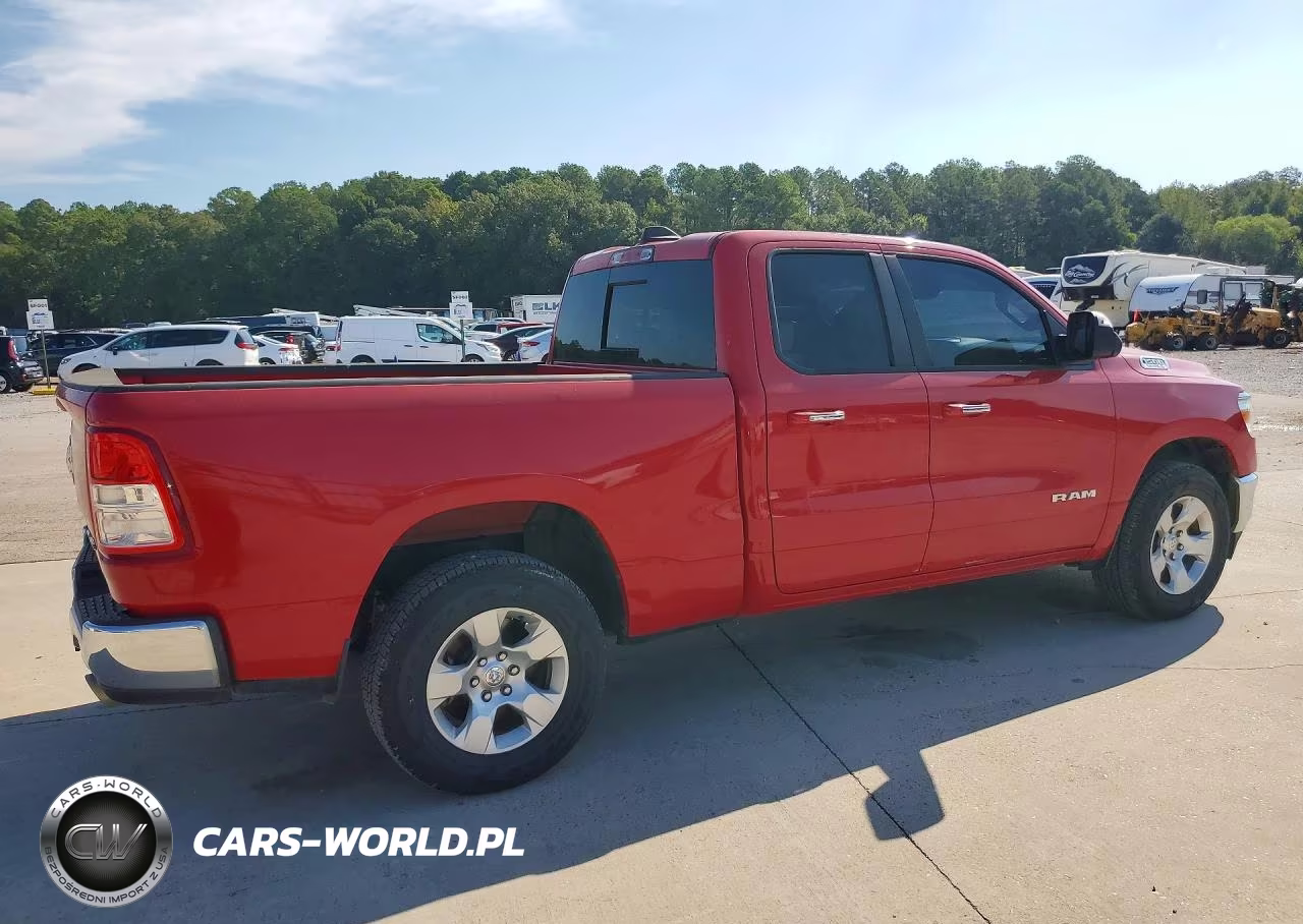 2019 Ram 1500 Big Horn-Lone Star VIN:1C6SRFBT5KN822394 - 3