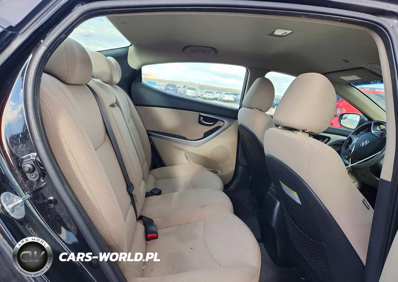 2014 Hyundai Elantra Se VIN:5NPDH4AE5EH541647 - 10