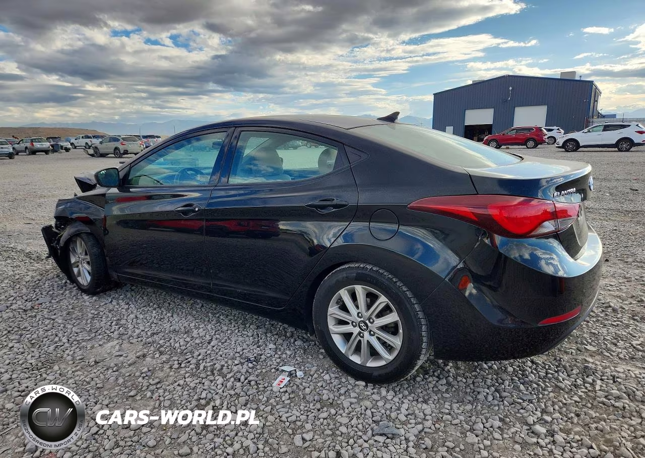 2014 Hyundai Elantra Se VIN:5NPDH4AE5EH541647 - 2