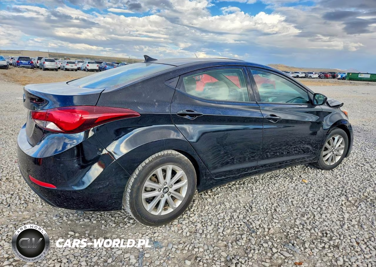 2014 Hyundai Elantra Se VIN:5NPDH4AE5EH541647 - 3