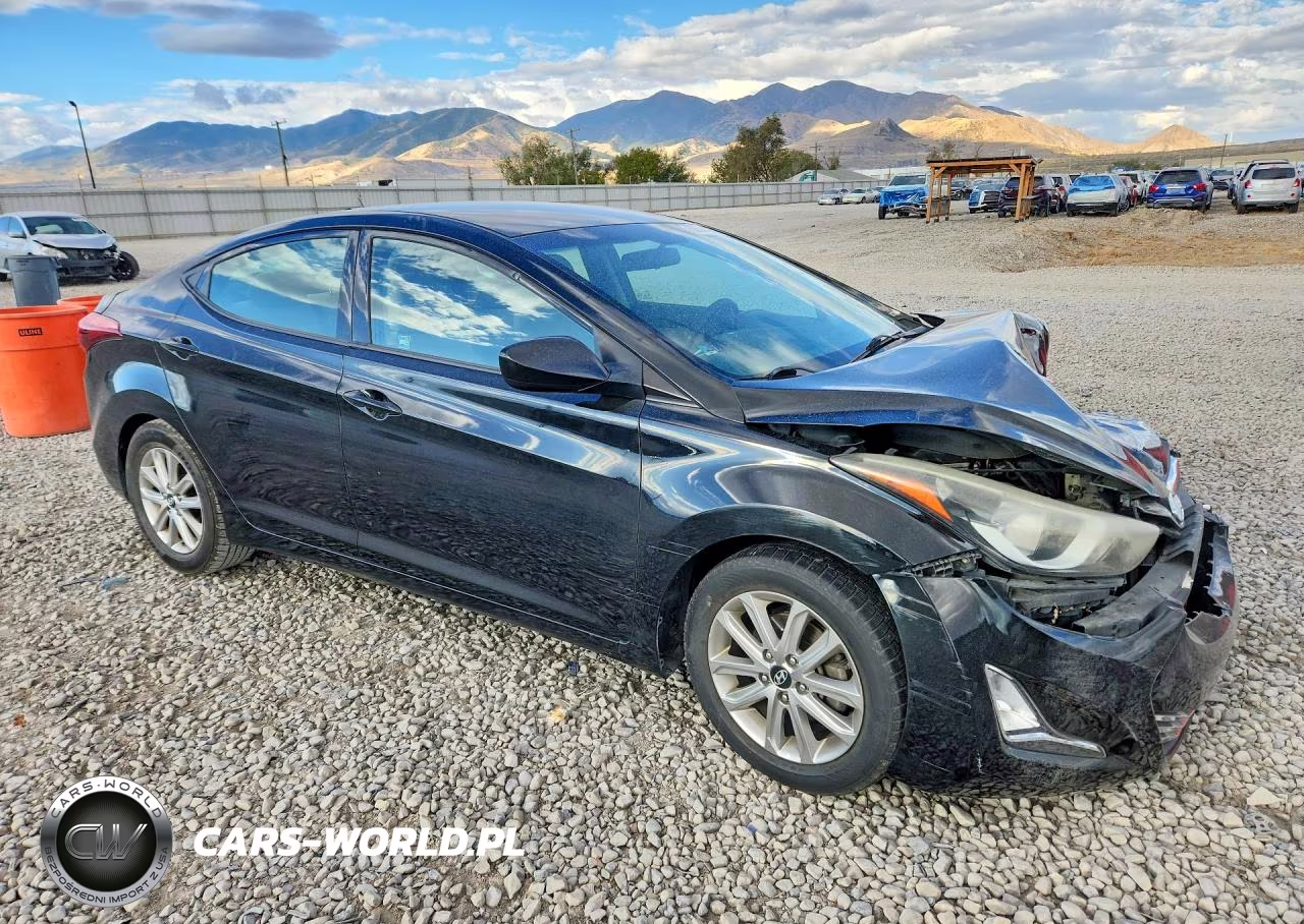 2014 Hyundai Elantra Se VIN:5NPDH4AE5EH541647 - 4