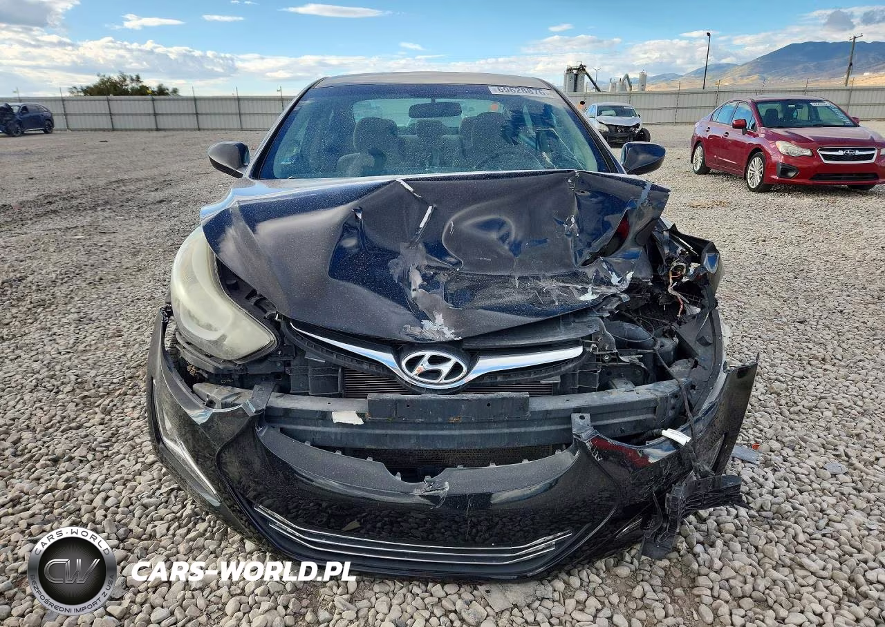 2014 Hyundai Elantra Se VIN:5NPDH4AE5EH541647 - 5