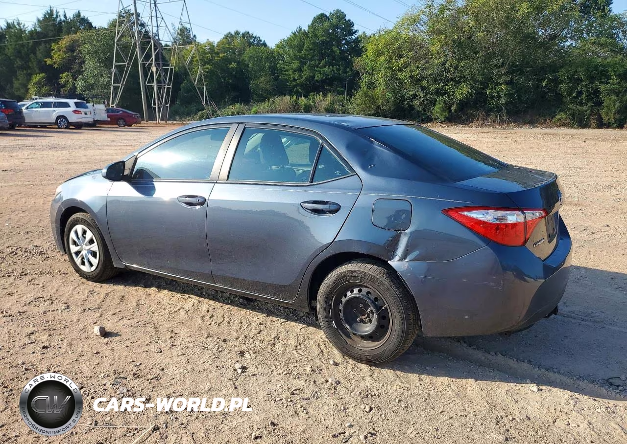 2015 Toyota Corolla L VIN:2T1BURHE6FC286324 - 2