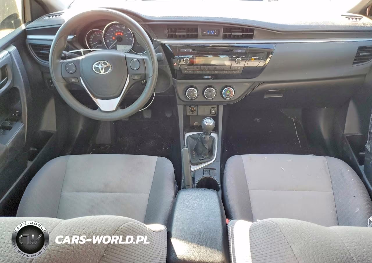 2015 Toyota Corolla L VIN:2T1BURHE6FC286324 - 8