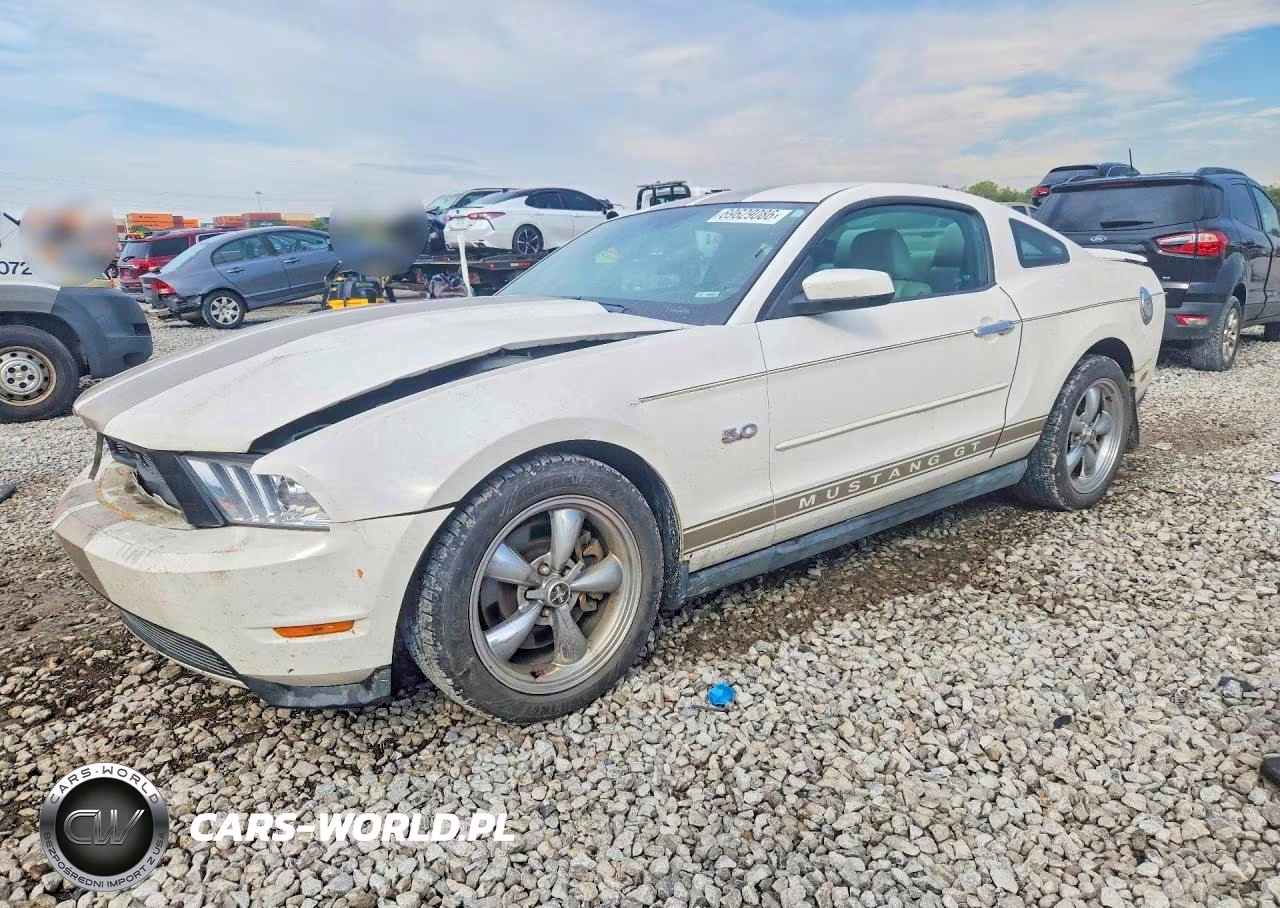 2012 Ford Mustang Gt VIN:1ZVBP8CF9C5209955 - 1