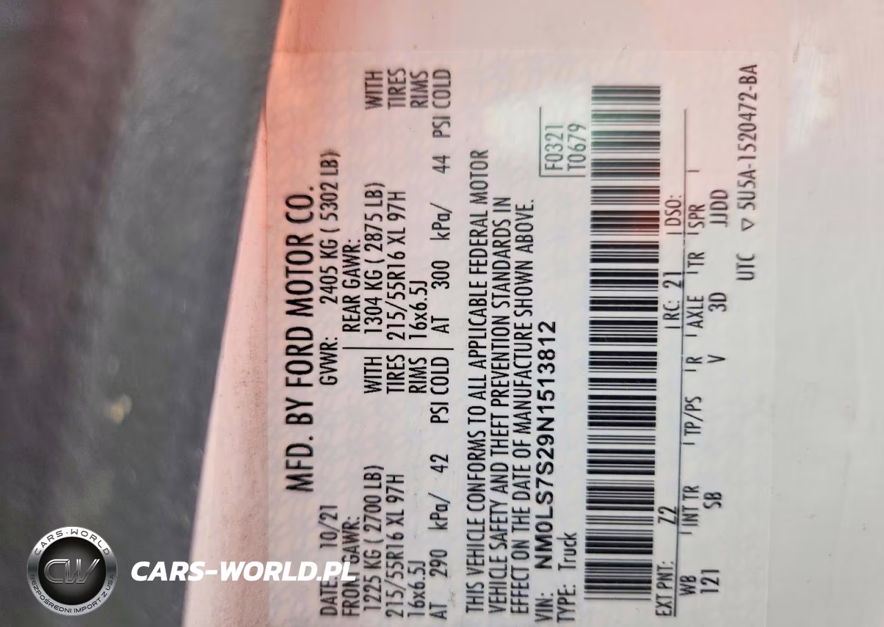 2022 FORD TRANSIT CONNECT XL VIN:NM0LS7S29N1513812 - 13