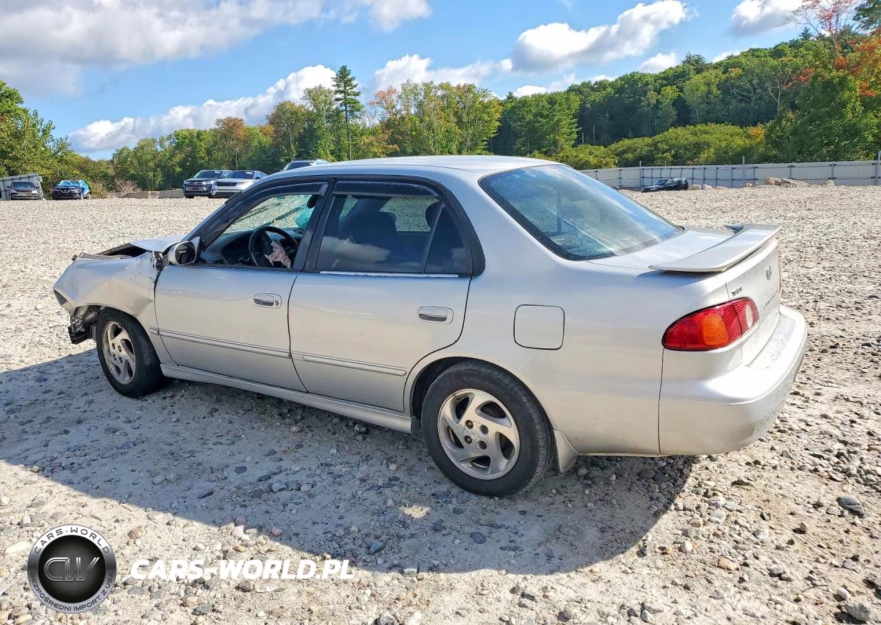 2001 Toyota Corolla Le VIN:2T1BR12E91C502400 - 2