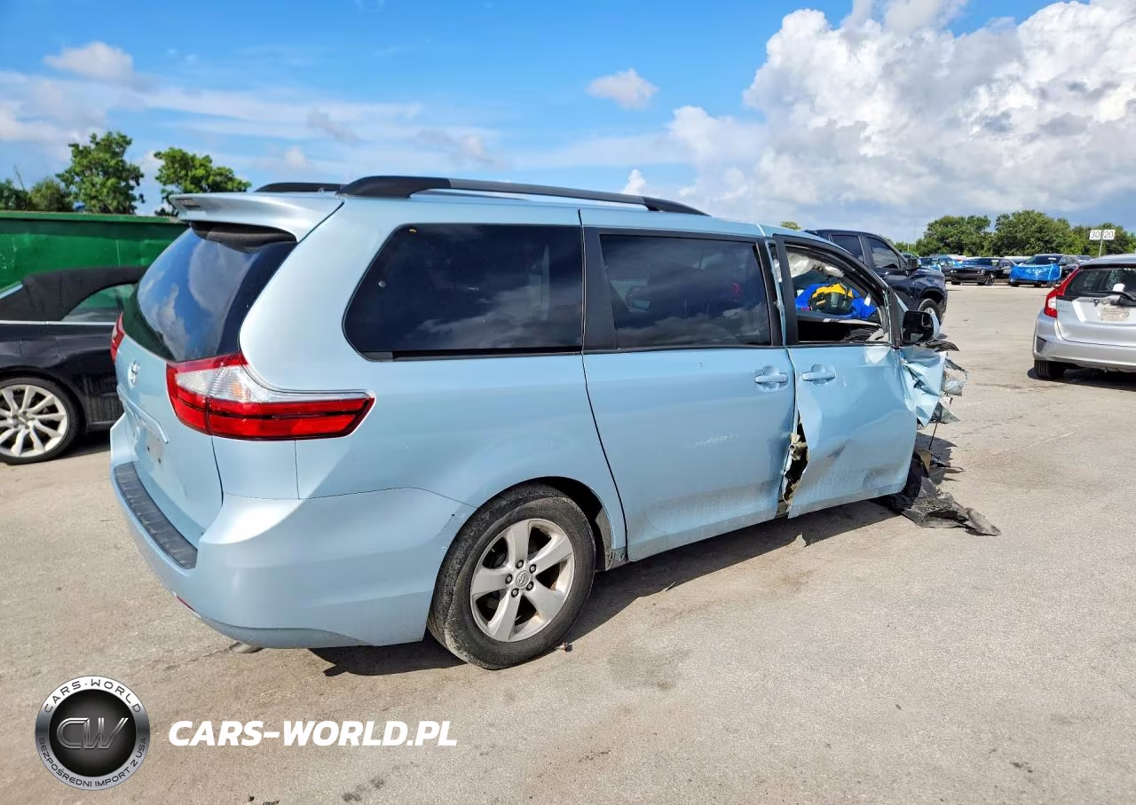 2016 Toyota Sienna Le VIN:5TDKK3DC7GS714935 - 3
