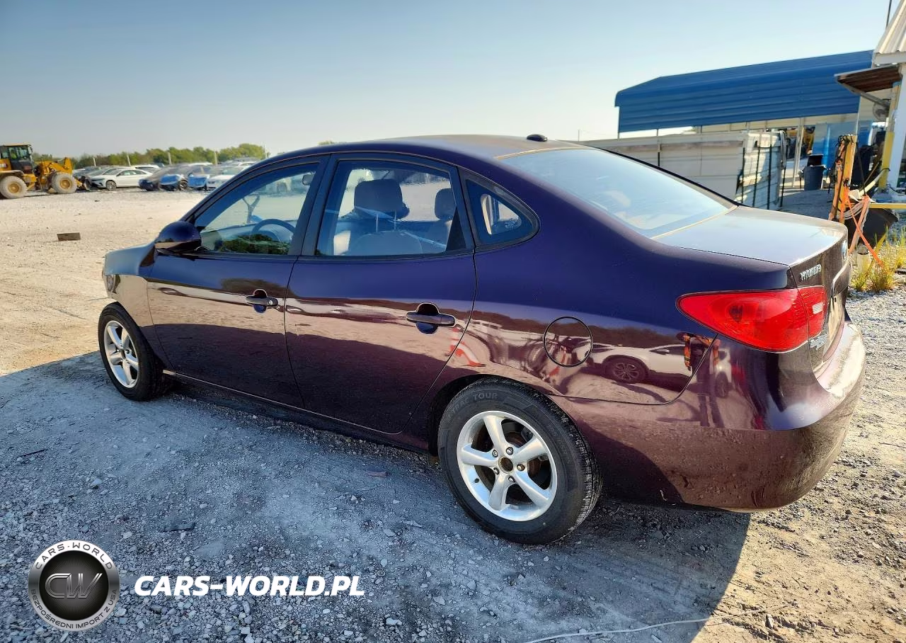 2007 Hyundai Elantra Gls VIN:KMHDU46D87U132543 - 2