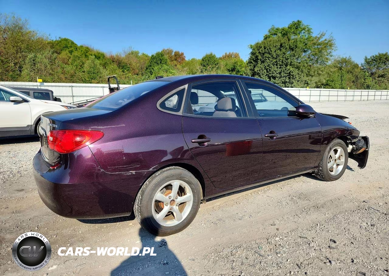 2007 Hyundai Elantra Gls VIN:KMHDU46D87U132543 - 3