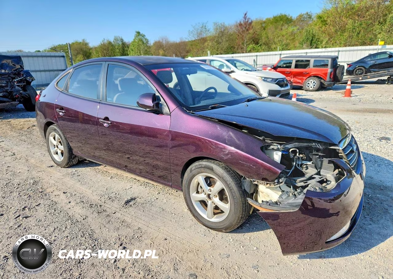 2007 Hyundai Elantra Gls VIN:KMHDU46D87U132543 - 4