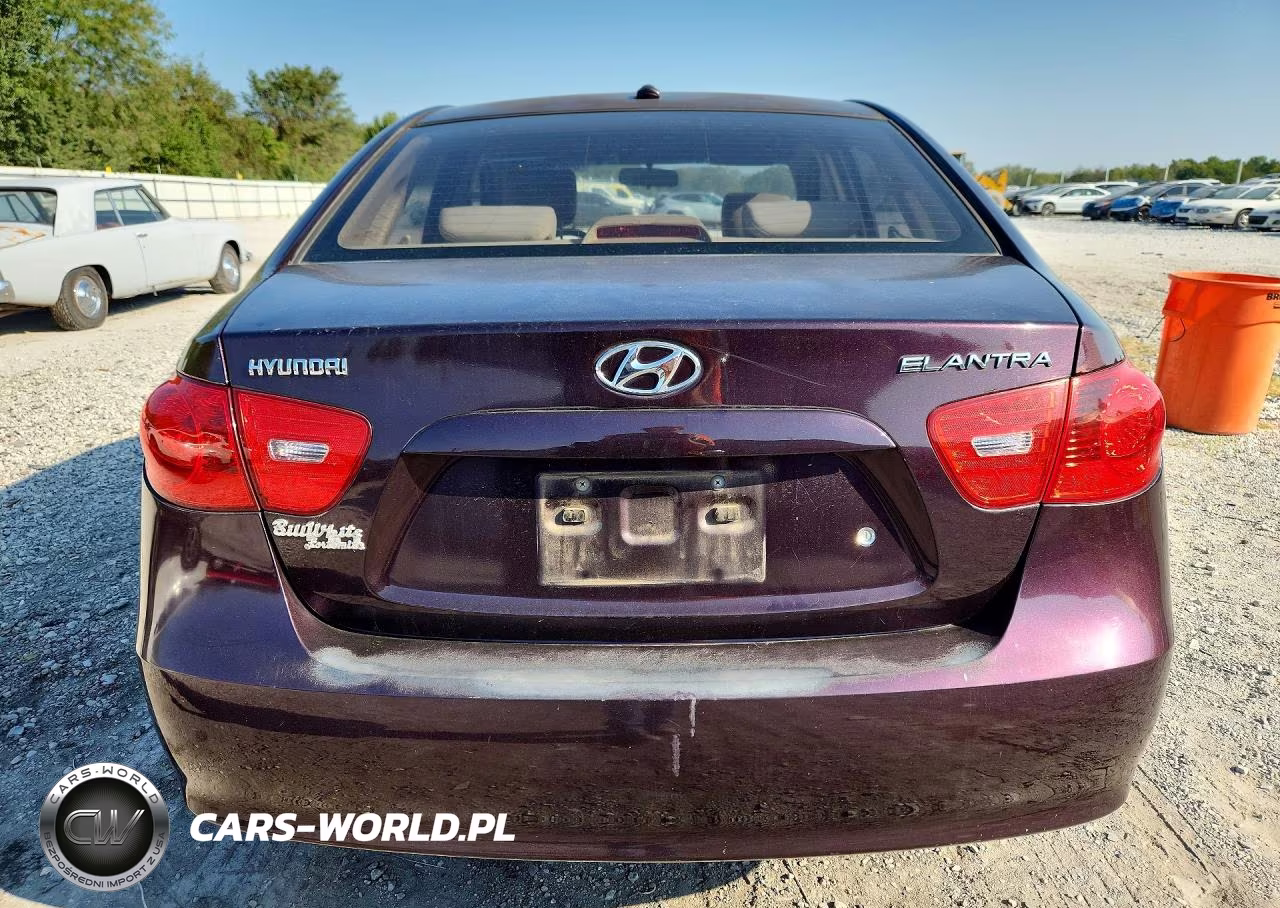 2007 Hyundai Elantra Gls VIN:KMHDU46D87U132543 - 6
