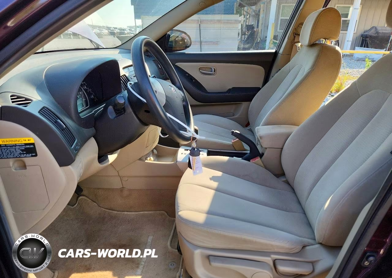 2007 Hyundai Elantra Gls VIN:KMHDU46D87U132543 - 7