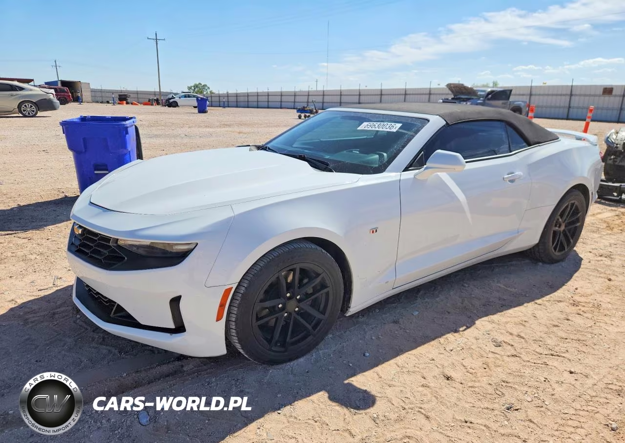 2019 Chevrolet Camaro Ls VIN:1G1FB3DS0K0116523 - 1