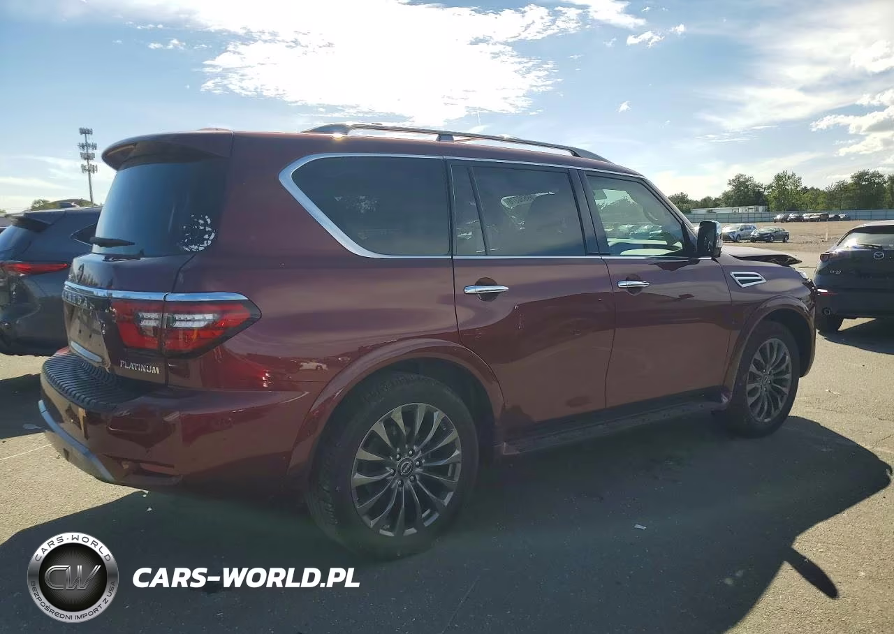 2024 Nissan Armada Platinum VIN:JN8AY2DBXR9852860 - 3