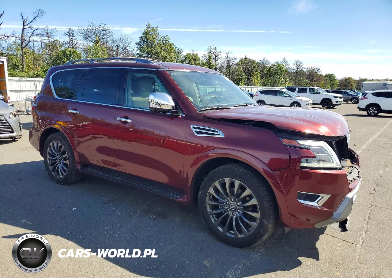 2024 Nissan Armada Platinum VIN:JN8AY2DBXR9852860 - 4
