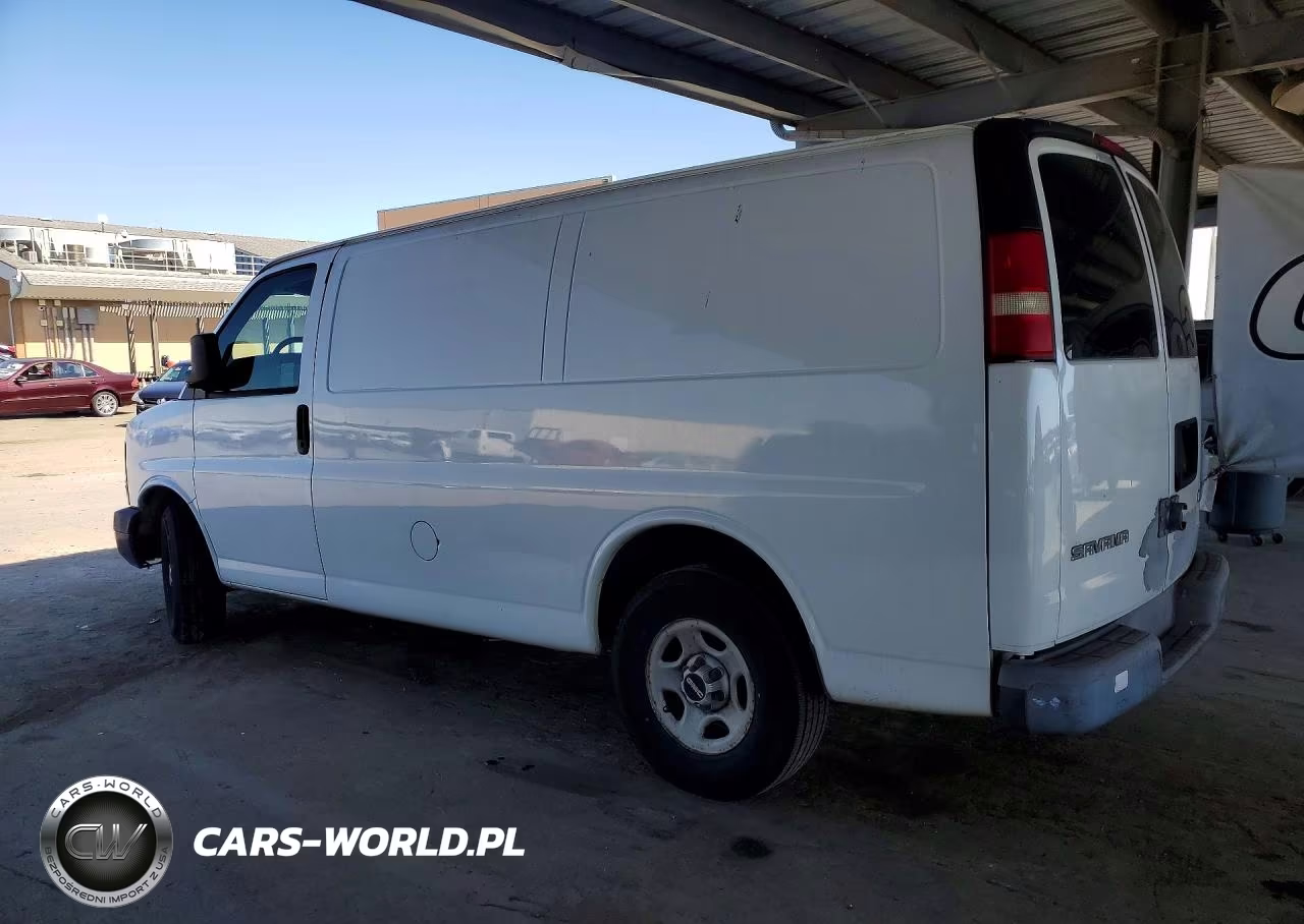 2008 GMC Savana G1500 VIN:1GTFG15X481180851 - 2