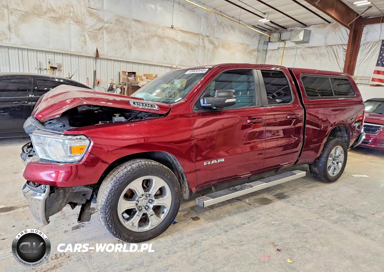 2021 Ram 1500 Big Horn-Lone Star VIN:1C6SRFBT2MN560482 - 1