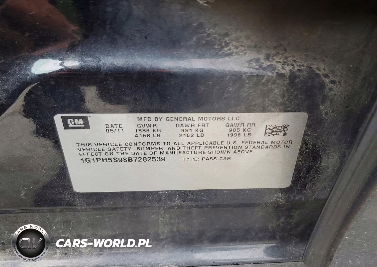 2011 Chevrolet Cruze Ltz VIN:1G1PH5S93B7282539 - 12