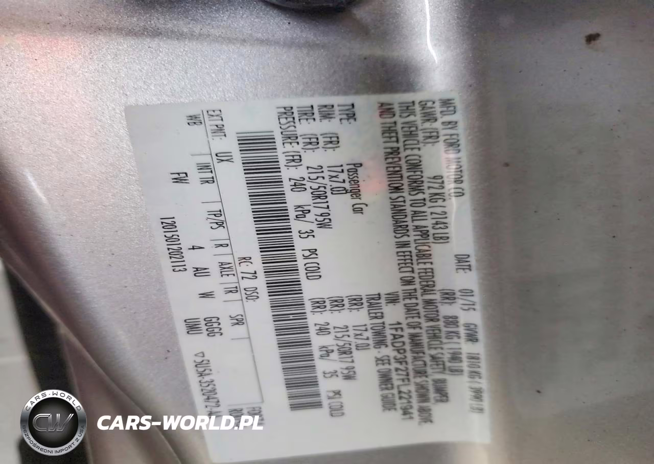 2015 Ford Focus Se VIN:1FADP3F27FL221941 - 13