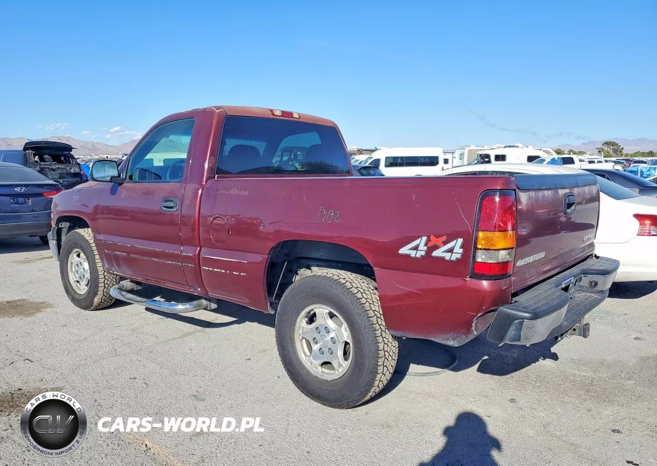 2001 Chevrolet Silverado K1500 VIN:1GCEK14V71Z155895 - 2