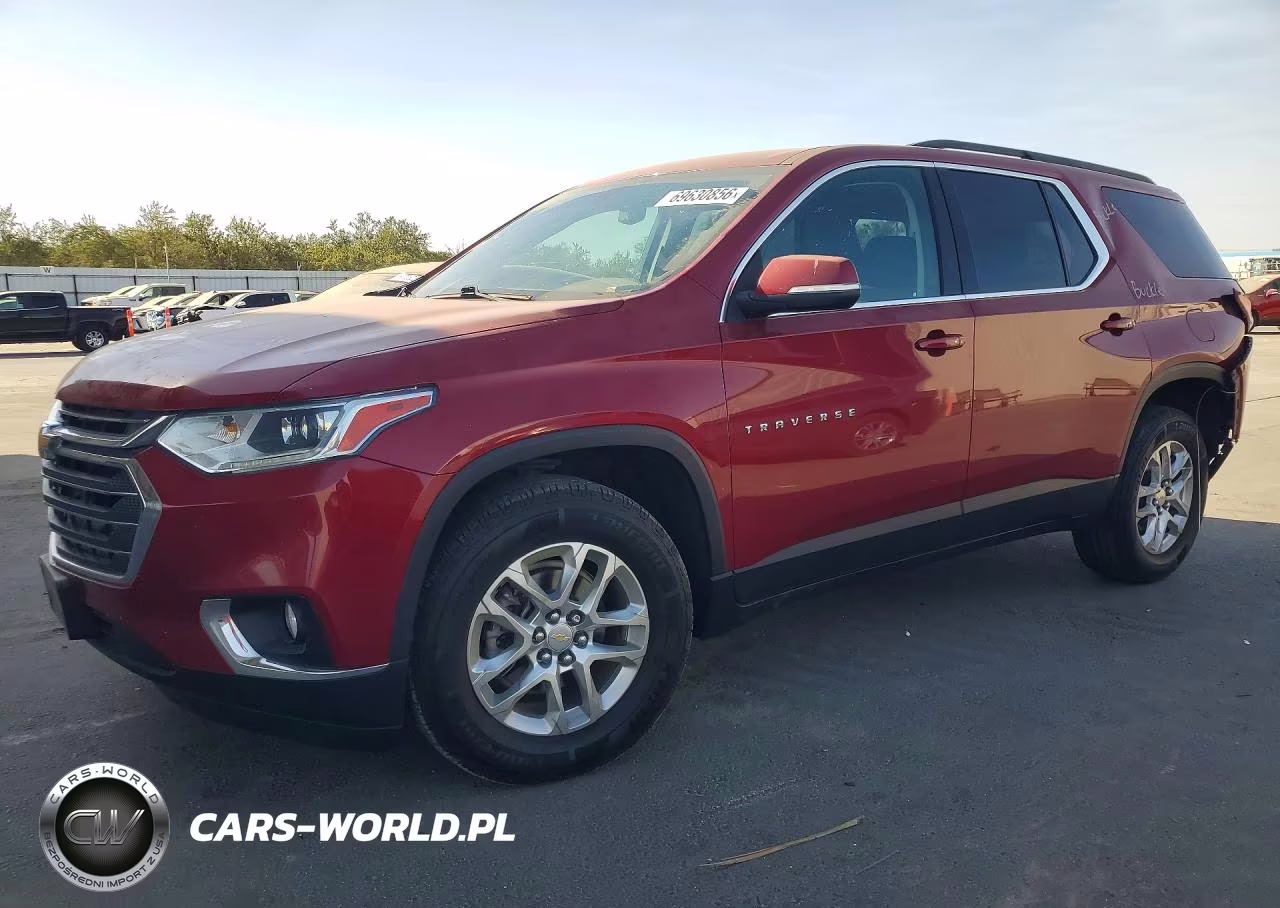 2021 Chevrolet Traverse Lt VIN:1GNERGKW9MJ161816 - 1