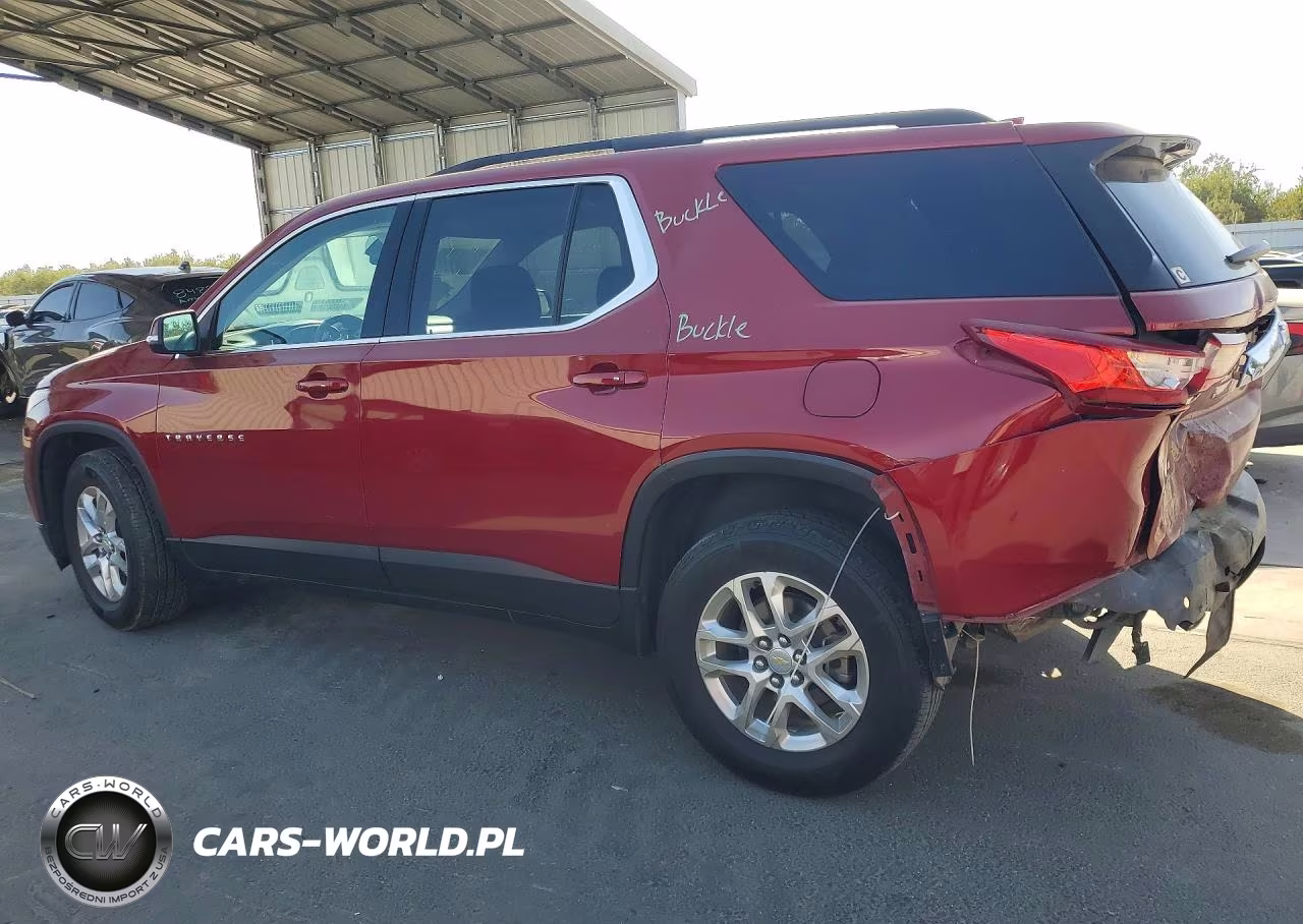 2021 Chevrolet Traverse Lt VIN:1GNERGKW9MJ161816 - 2