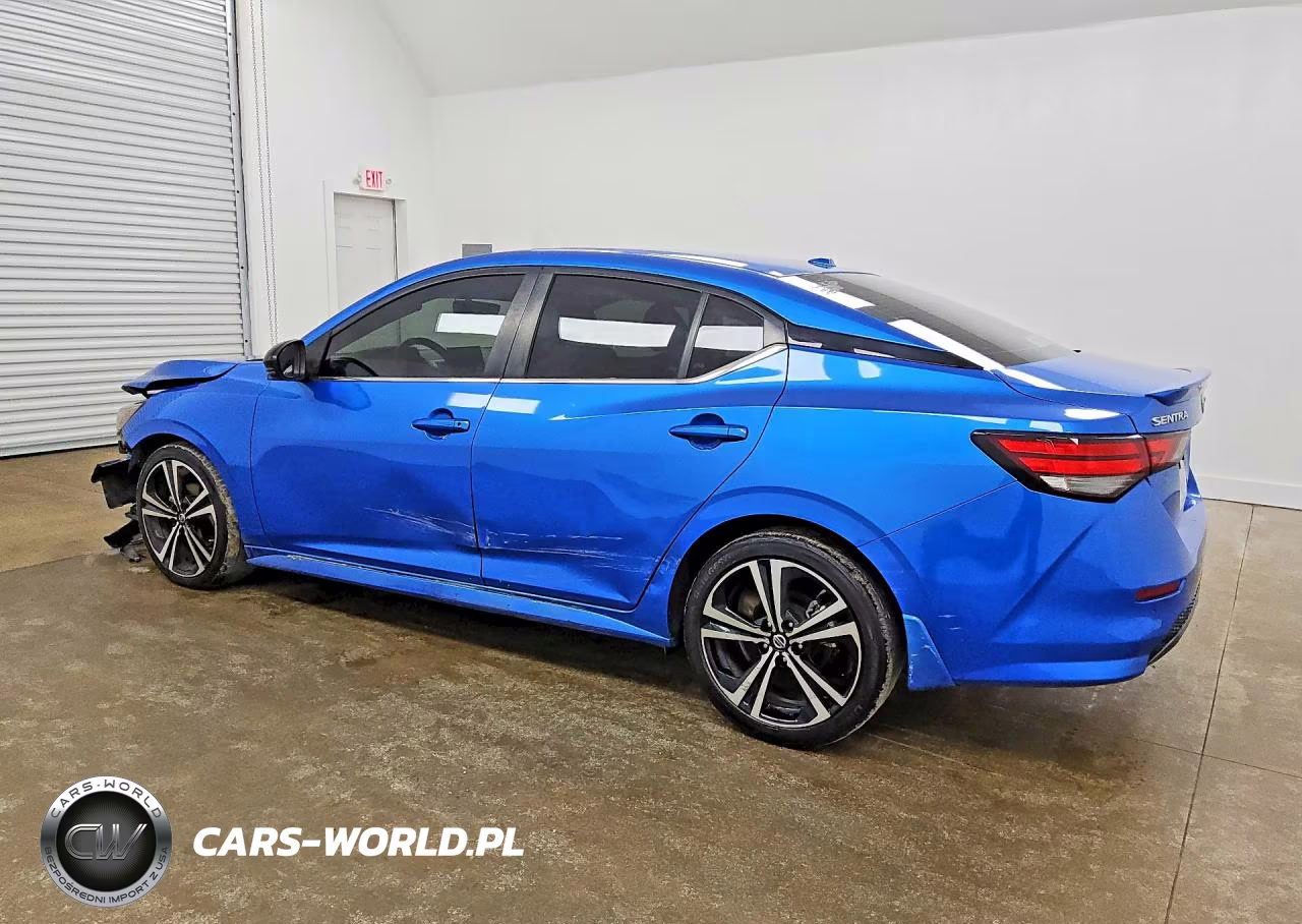 2022 Nissan Sentra Sr VIN:3N1AB8DV7NY299621 - 2