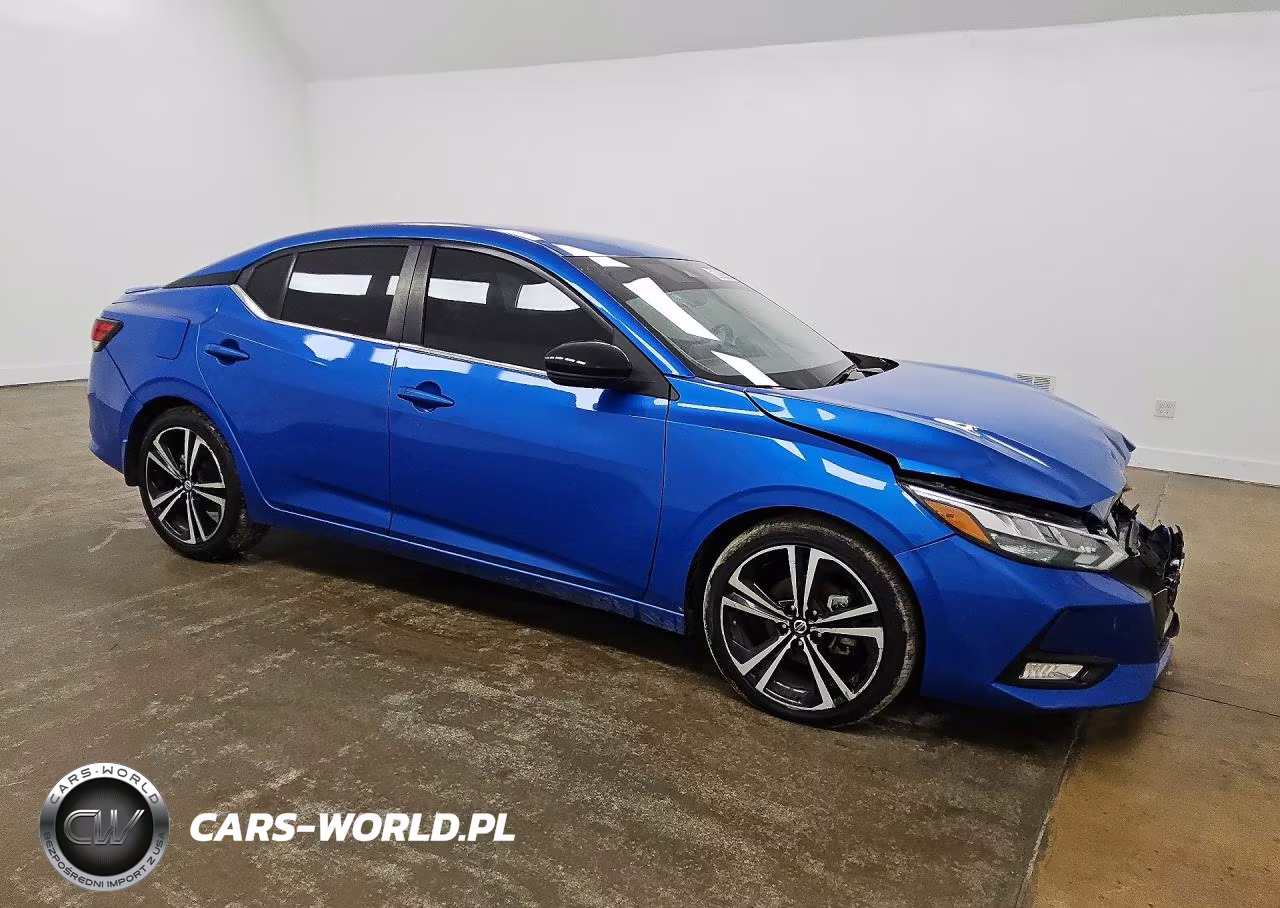 2022 Nissan Sentra Sr VIN:3N1AB8DV7NY299621 - 4