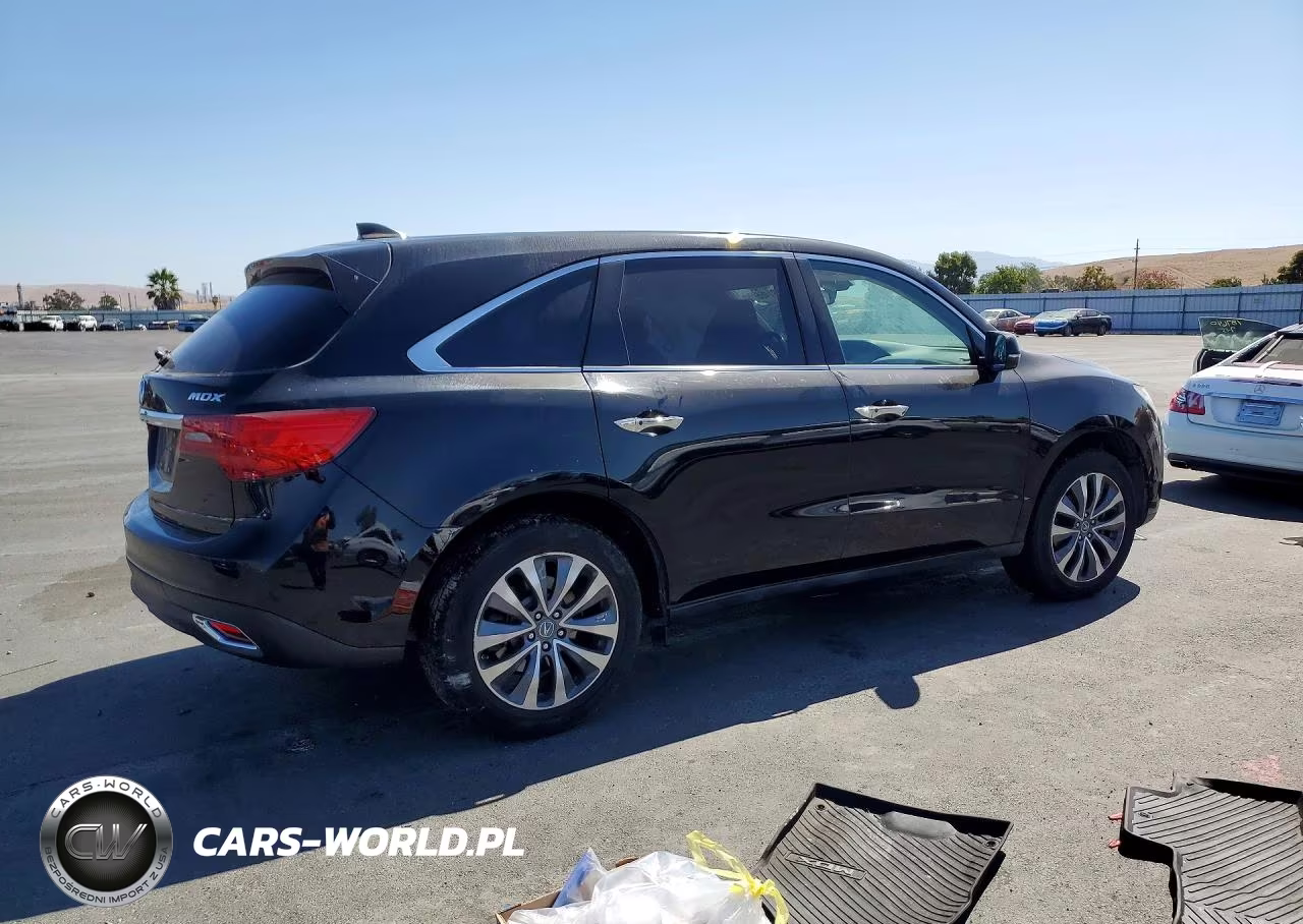 2015 Acura Mdx Technology VIN:5FRYD3H49FB009174 - 3