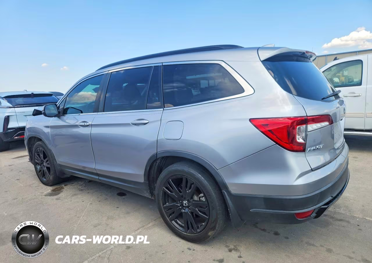 2021 Honda Pilot Se VIN:5FNYF5H20MB006408 - 2