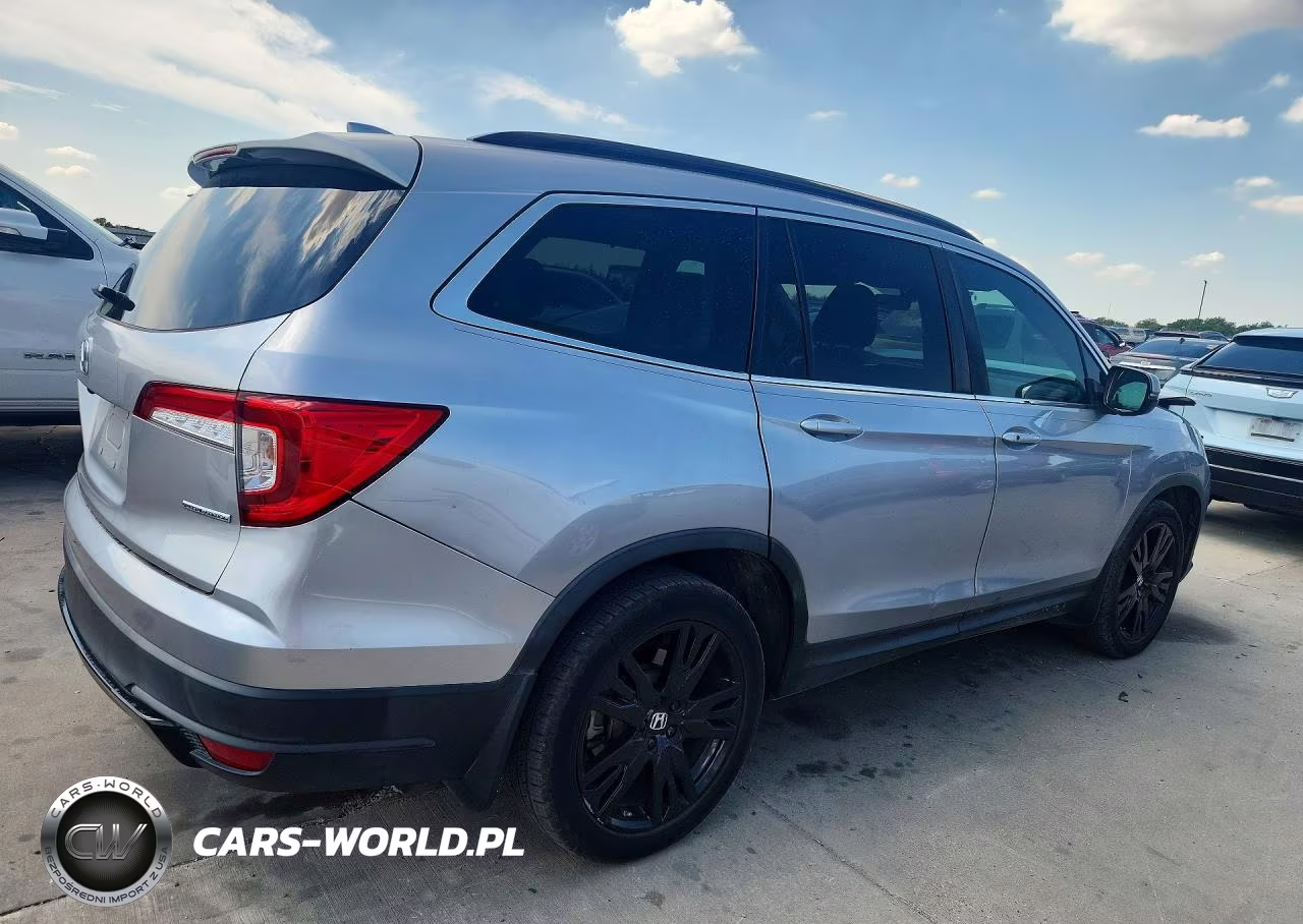 2021 Honda Pilot Se VIN:5FNYF5H20MB006408 - 3