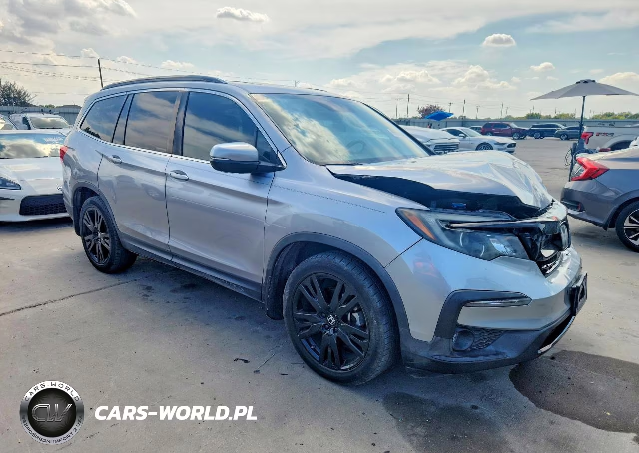 2021 Honda Pilot Se VIN:5FNYF5H20MB006408 - 4