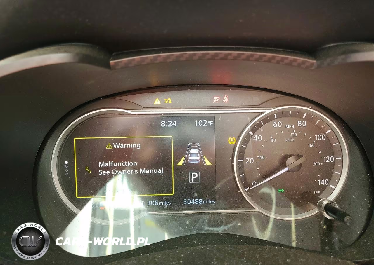 2024 Nissan Versa Sv VIN:3N1CN8EV7RL833668 - 9