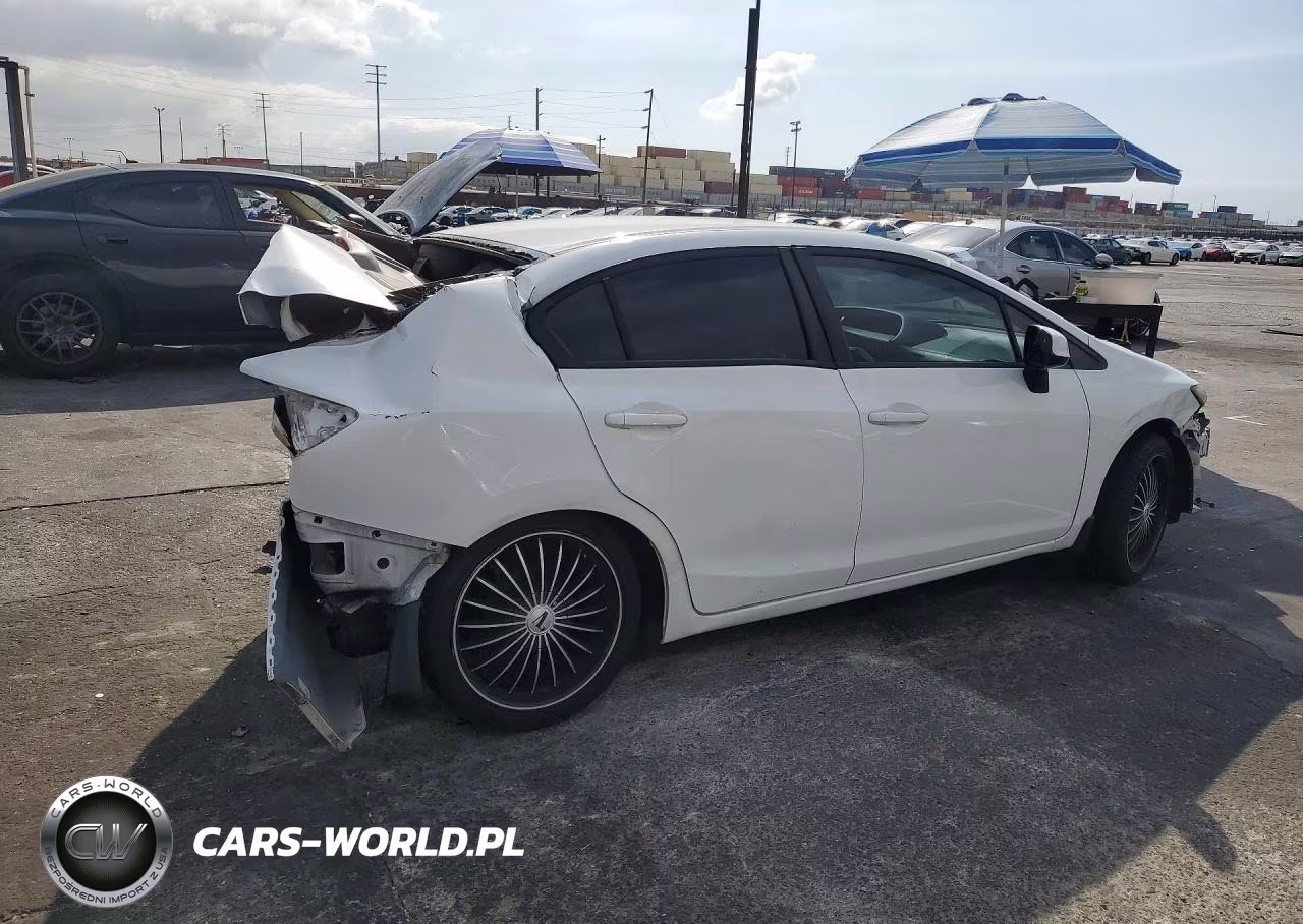 2013 Honda Civic Lx VIN:19XFB2F58DE201421 - 3