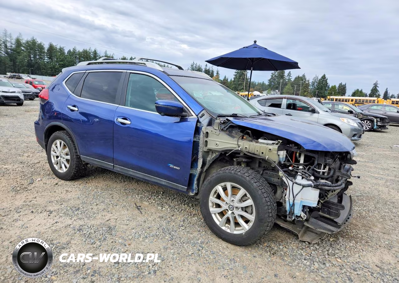 2017 Nissan Rogue Hybrid Sv VIN:5N1ET2MV8HC773867 - 4