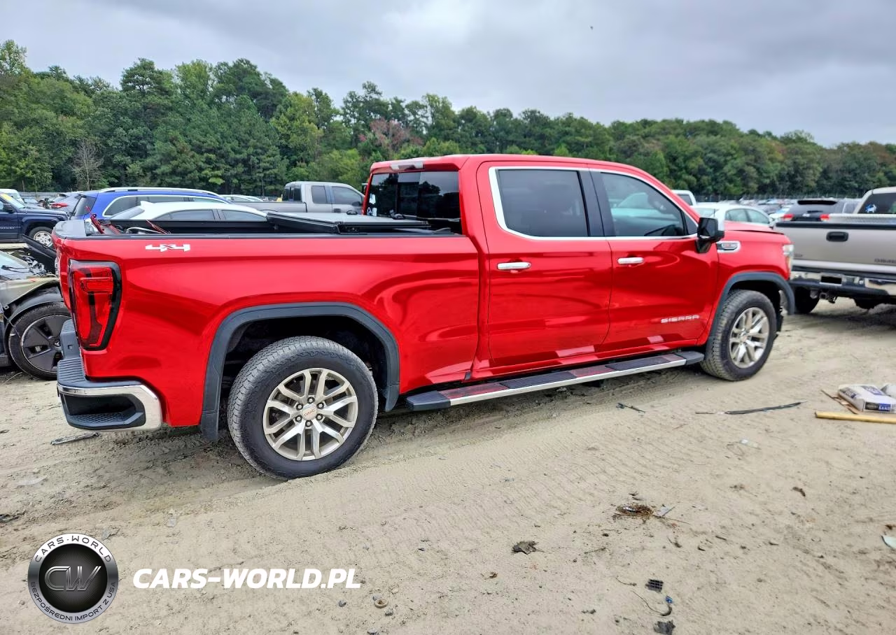 2019 GMC Sierra K1500 Slt VIN:3GTU9DEL1KG189015 - 3
