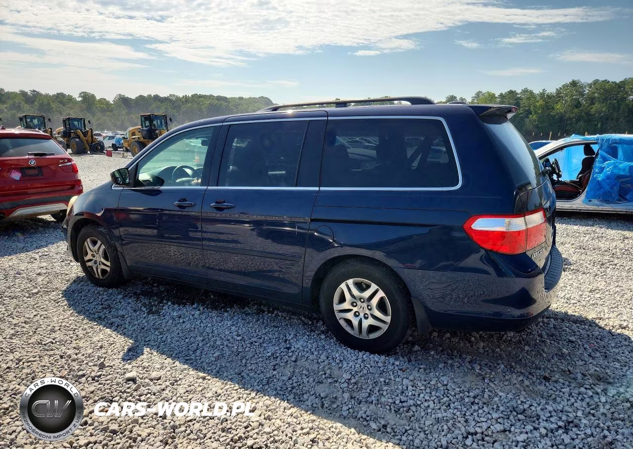 2007 Honda Odyssey Exl VIN:5FNRL38787B020008 - 2