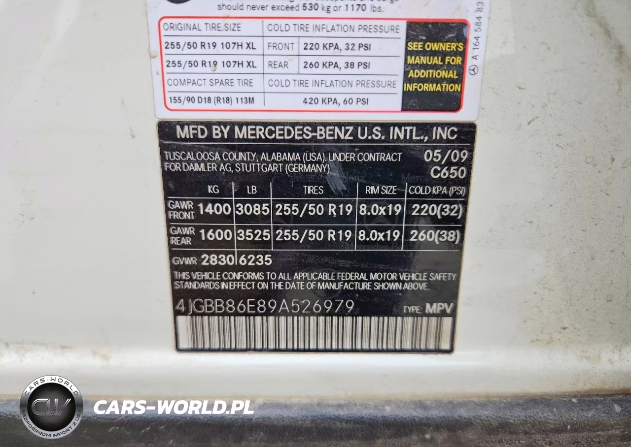 2009 Mercedes-Benz Ml 350 VIN:4JGBB86E89A526979 - 12