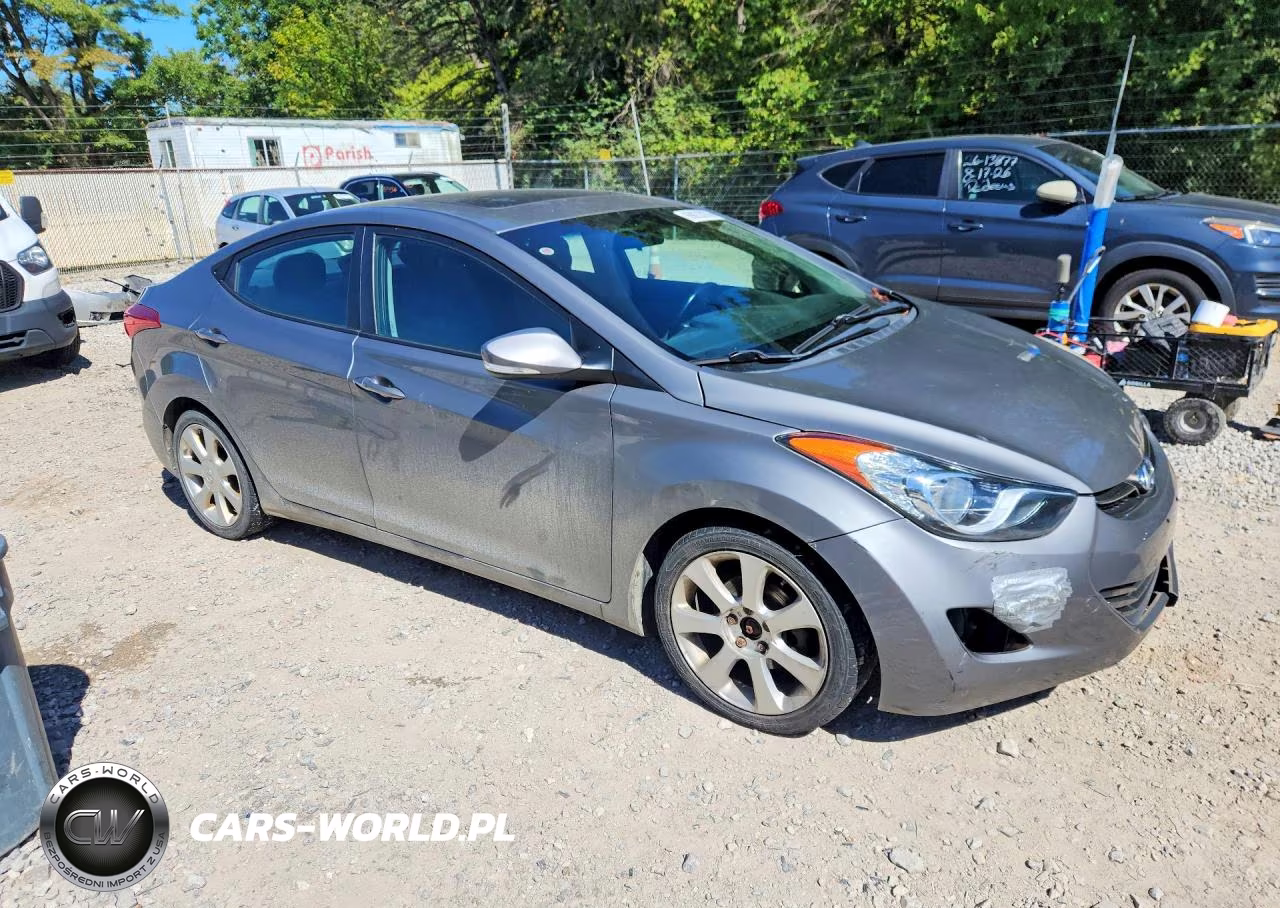 2013 Hyundai Elantra Limited VIN:5NPDH4AE4DH383106 - 4