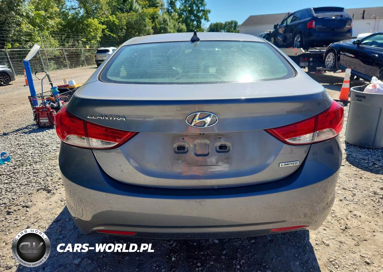 2013 Hyundai Elantra Limited VIN:5NPDH4AE4DH383106 - 6