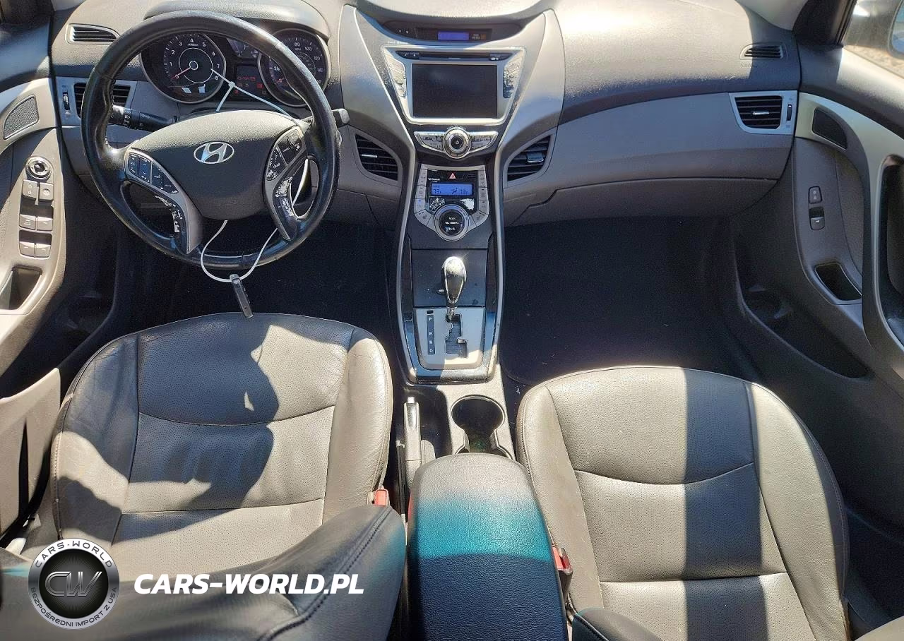 2013 Hyundai Elantra Limited VIN:5NPDH4AE4DH383106 - 8