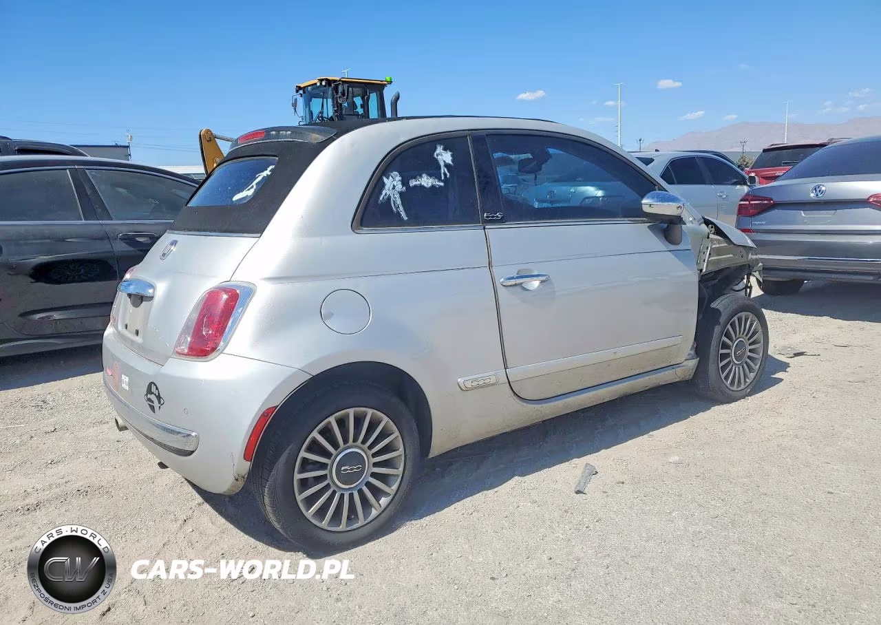 2012 Fiat 500C Lounge VIN:3C3CFFER9CT109249 - 3