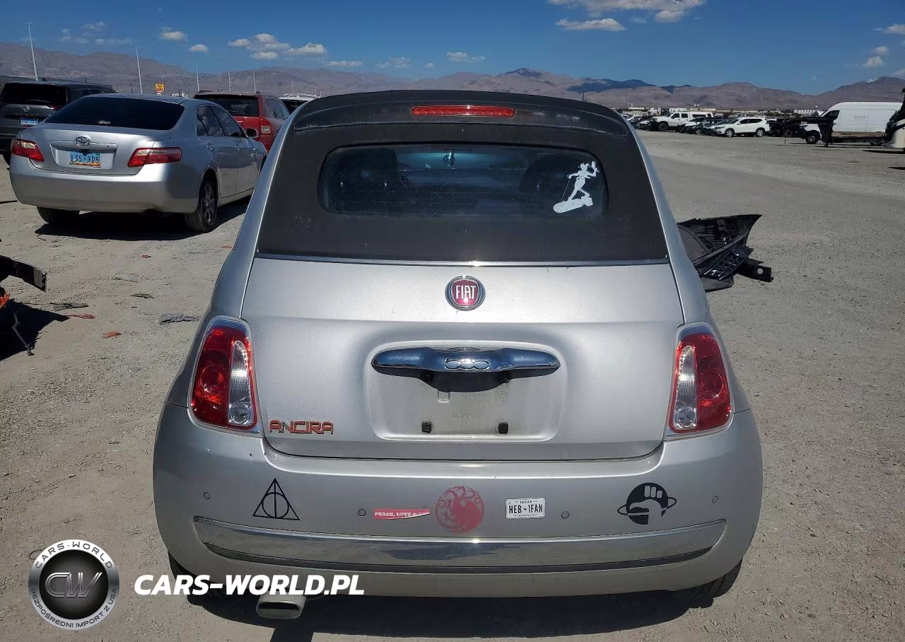 2012 Fiat 500C Lounge VIN:3C3CFFER9CT109249 - 6