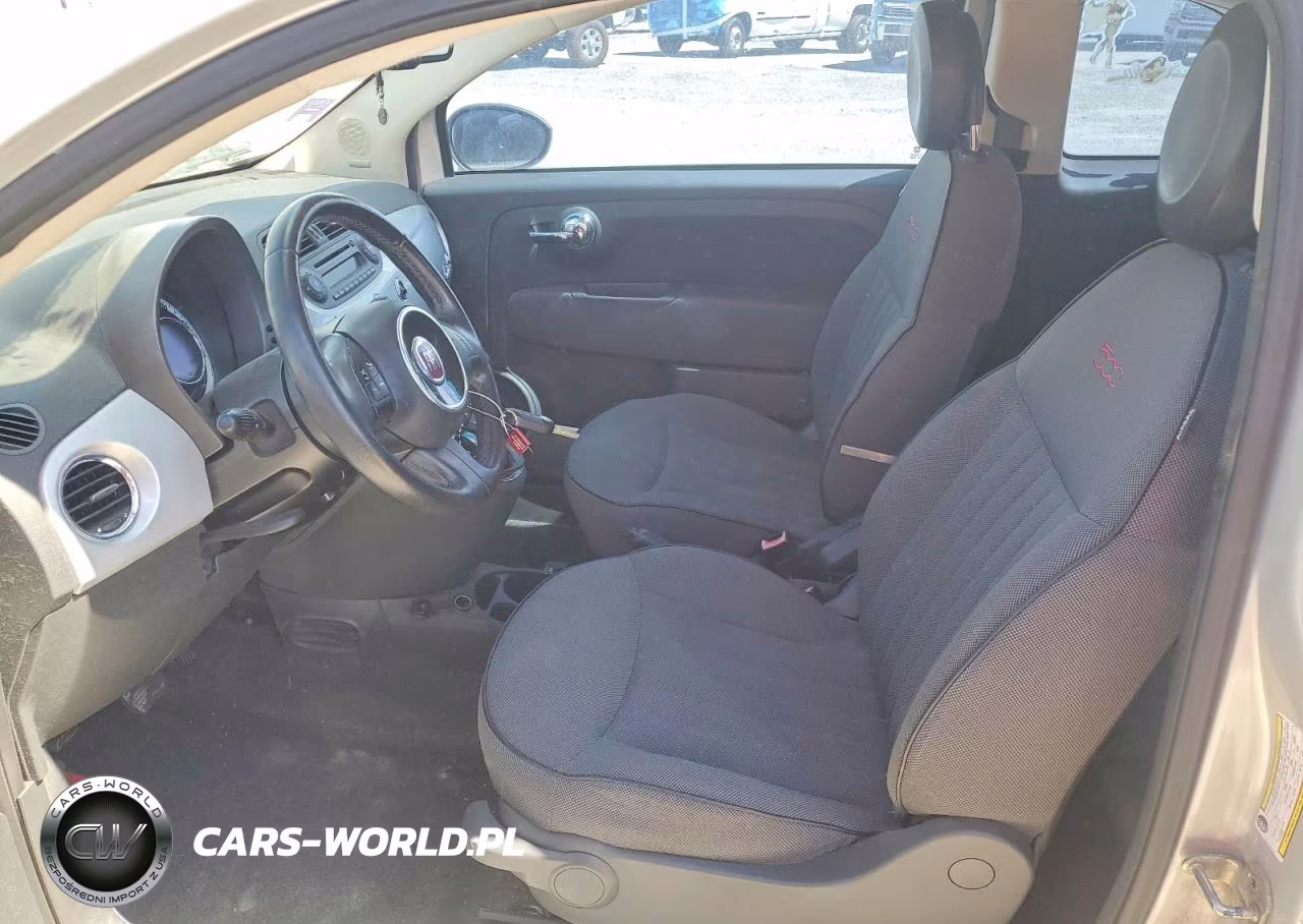 2012 Fiat 500C Lounge VIN:3C3CFFER9CT109249 - 7