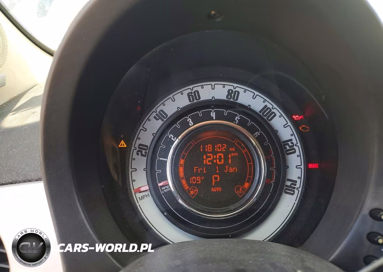 2012 Fiat 500C Lounge VIN:3C3CFFER9CT109249 - 9