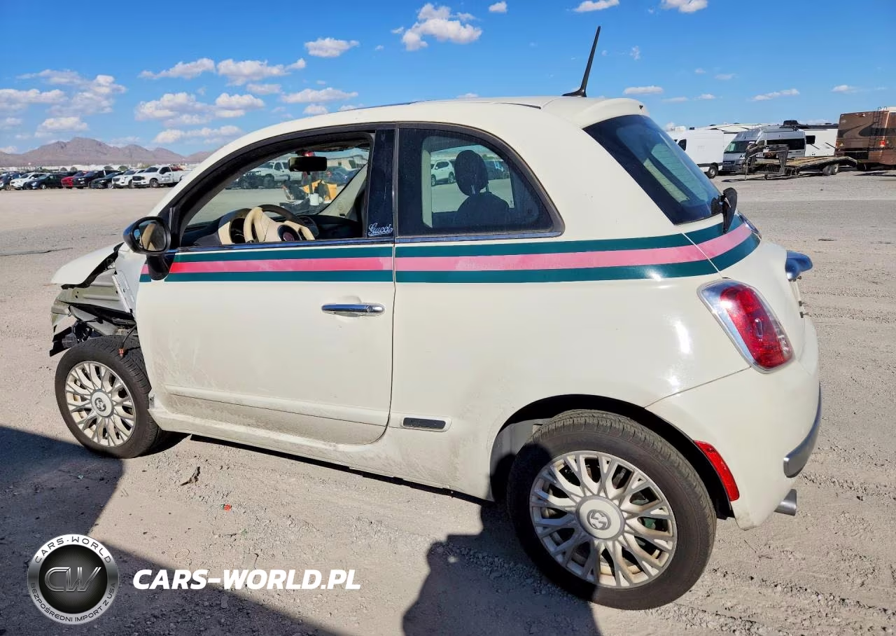 2012 Fiat 500 Lounge VIN:3C3CFFCR4CT229110 - 2