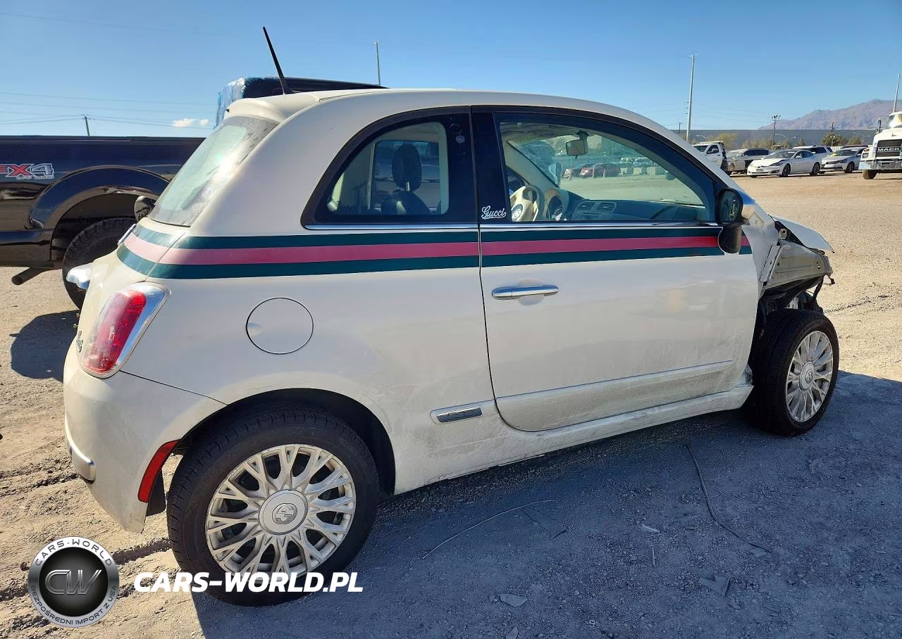 2012 Fiat 500 Lounge VIN:3C3CFFCR4CT229110 - 3